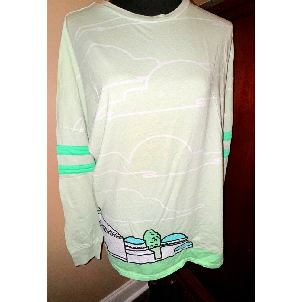 Our‎ Universe Star Wars Naboo Spirit Jersey Long Sleeve Shirt M Green Excellent